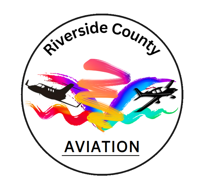 Hemet-Ryan Airport Riverside County Logo